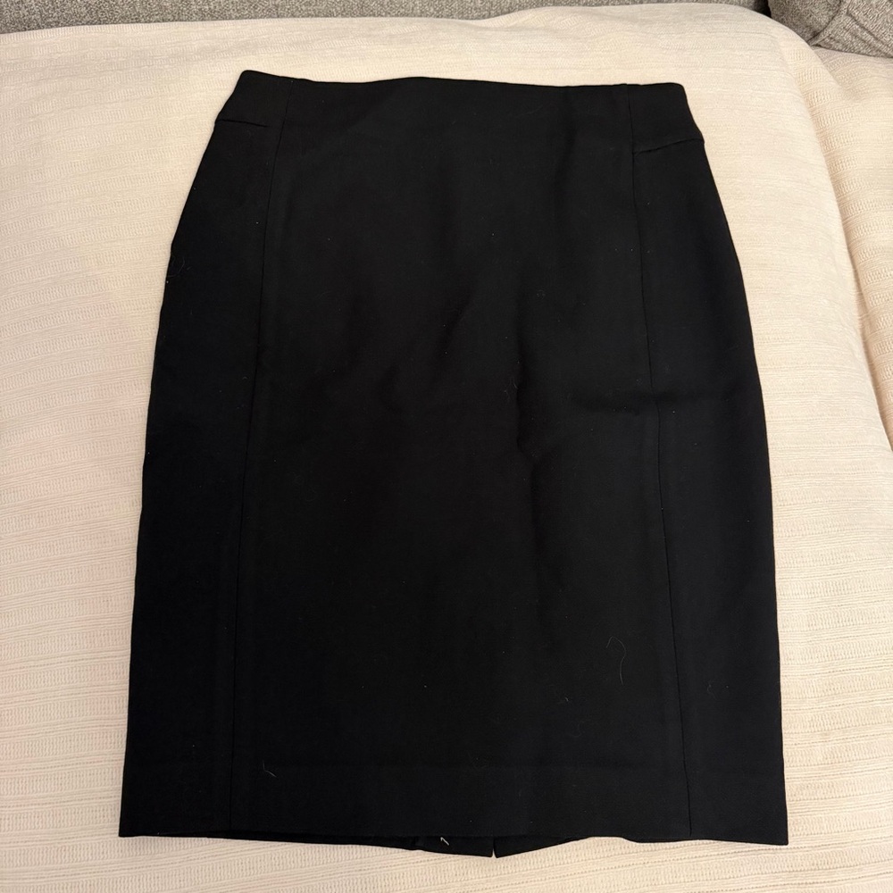 LOFT Classic Black Pencil Skirt